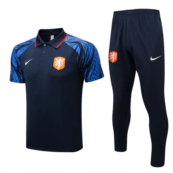 Polo Niederlande Komplett-Set 2022-2023 Blau